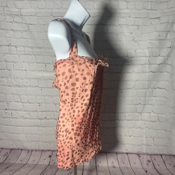 Dana Buchman Pink Animal Print Top Size 20 - Picture 3 of 6